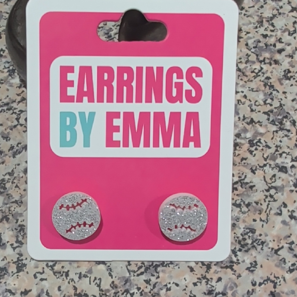 Earrings by Emma Silver Stud Earrings